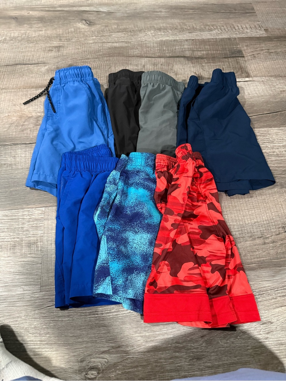 Under Armour Kids Active Shorts - Blue, Black, Gray, Navy, Red Camo
